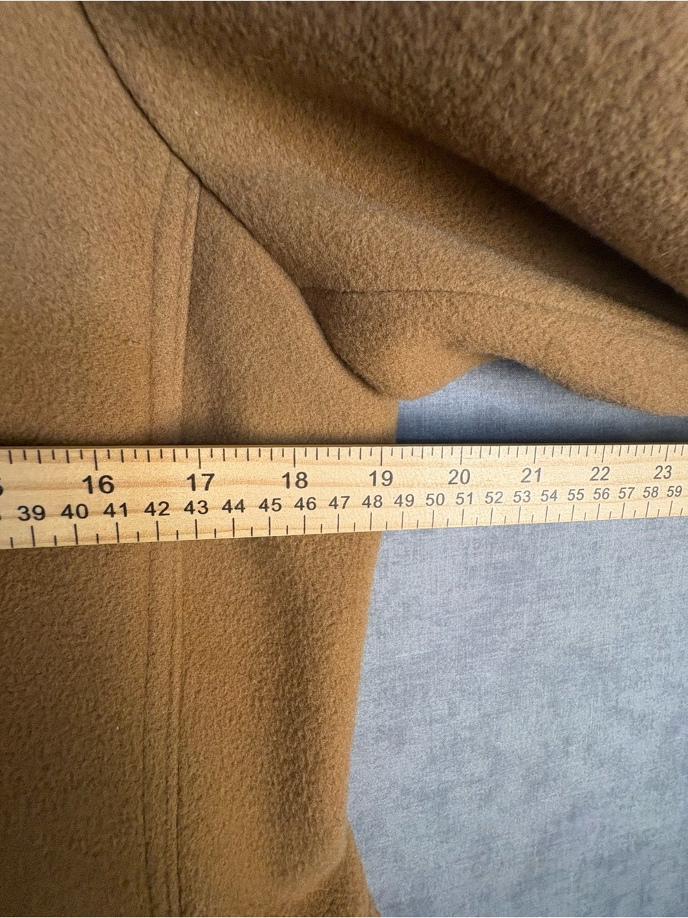 Pendleton Women’s Wool Peacoat Jacket Size 4 Camel Double Breasted - Picture 6 of 14